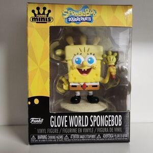 Glove World SpongeBob Squarepants Funko Minis Figure 25th Anniversary